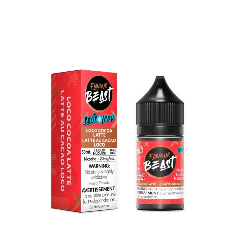Flavour Beast Salts 60mL — Loco Cocoa Latte - 20mg
