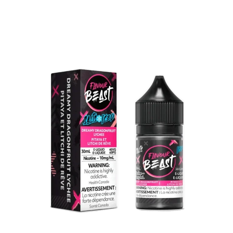Flavour Beast Salts 60mL — Dreamy Dragonfruit Lychee - 20mg
