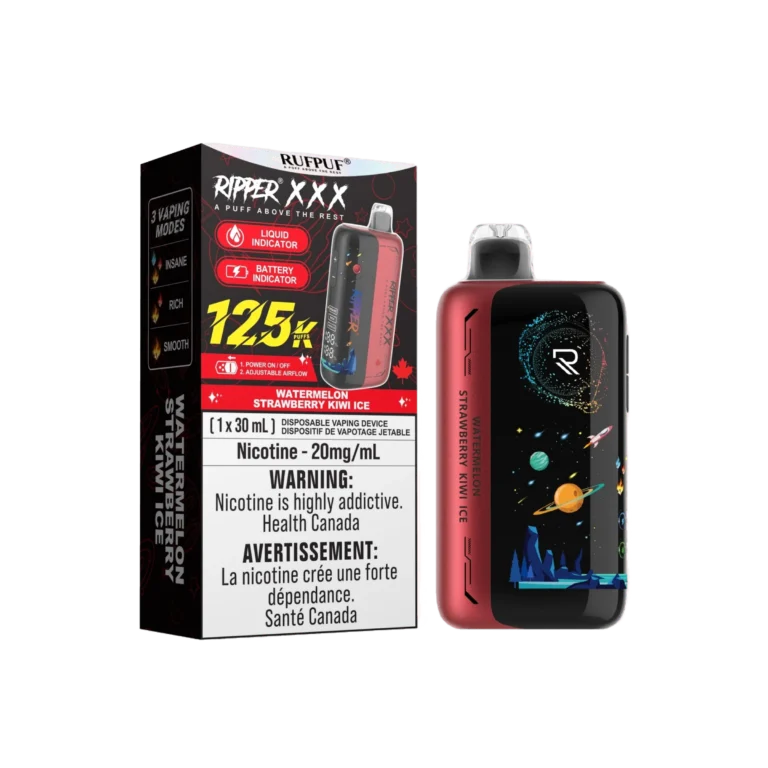 Ripper XXX 125K — Watermelon Strawberry Kiwi Ice