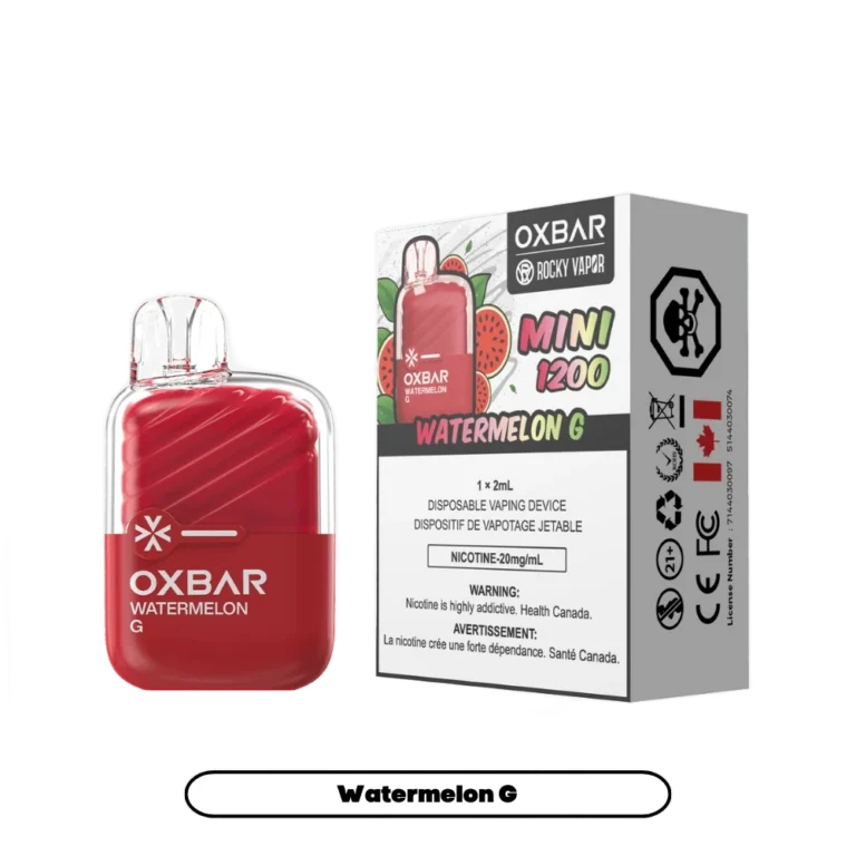 OXBAR Mini 1200 — Watermelon G