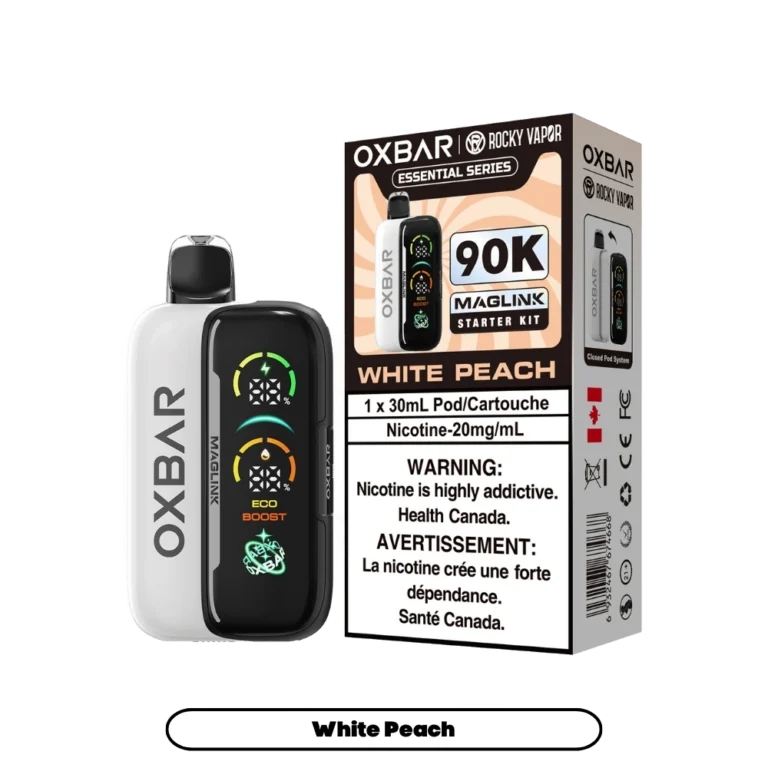 OXBAR Maglink Pod — White Peach