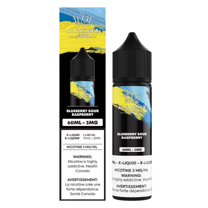 Al Fakher Freebase 60mL — Blueberry Sour Raspberry