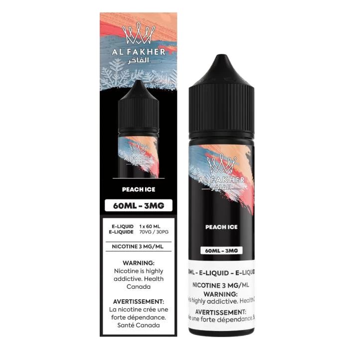 Al Fakher Freebase 60mL — Peach Ice