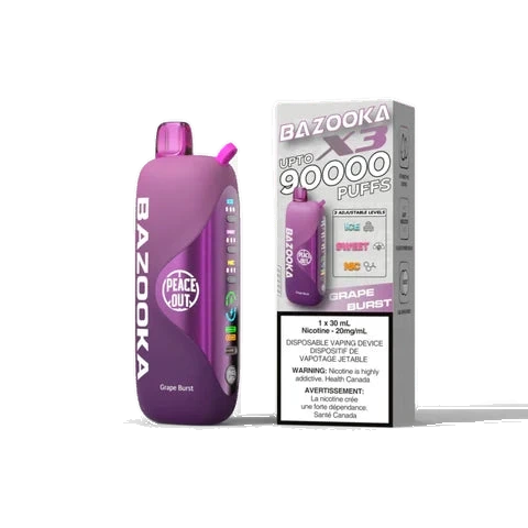 Bazooka X3 90K — Grape Burst