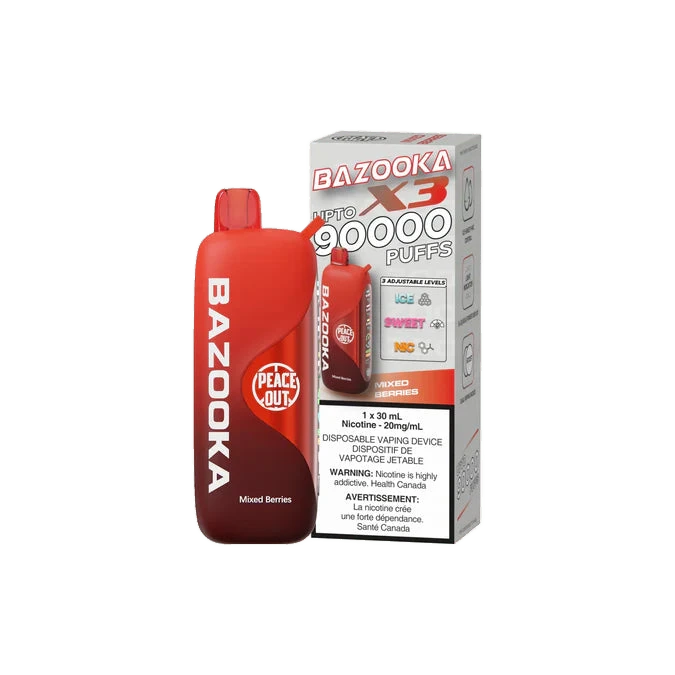 Bazooka X3 90K — Mixed Berries