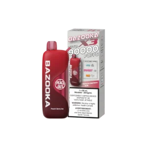 Bazooka X3 90K — Peach Berry Ice