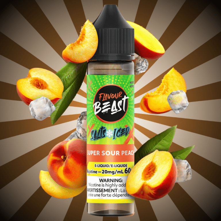Flavour Beast Salts 60mL — Super Sour Peach - 20mg