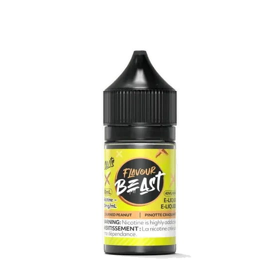 Flavour Beast Salts 30mL — Churned Peanut - 20mg