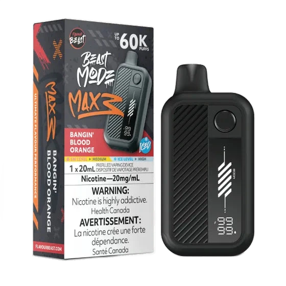 Flavour Beast Beast Mode Max 3 — Bangin Blood Orange