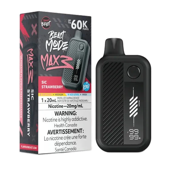 Flavour Beast Beast Mode Max 3 — Sic Strawberry