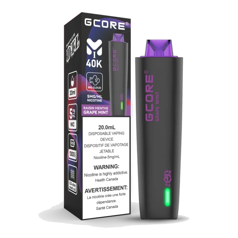 G-Core 40K DTL — Grape Mint