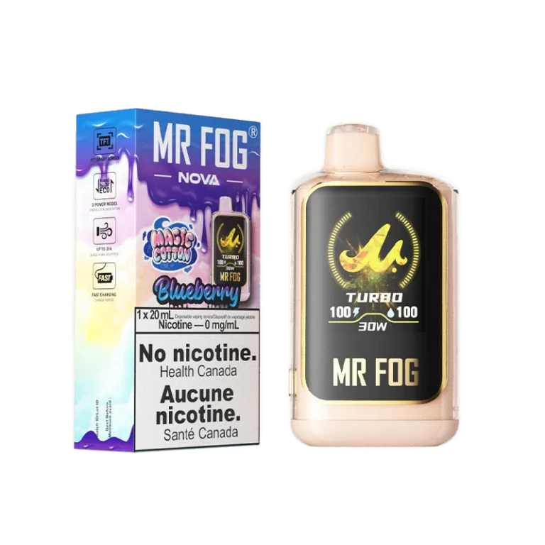Mr. Fog Nova 30K — Magic Cotton Blueberry