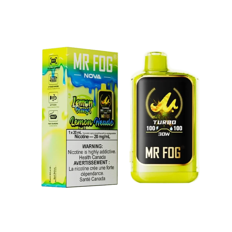 Mr. Fog Nova 30K — Lemon Steezy Lemon Heads