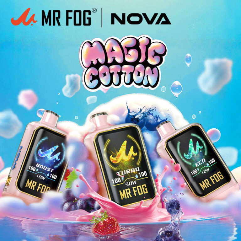 Mr. Fog Nova 30K — Blue Razz Steezy Blackberry