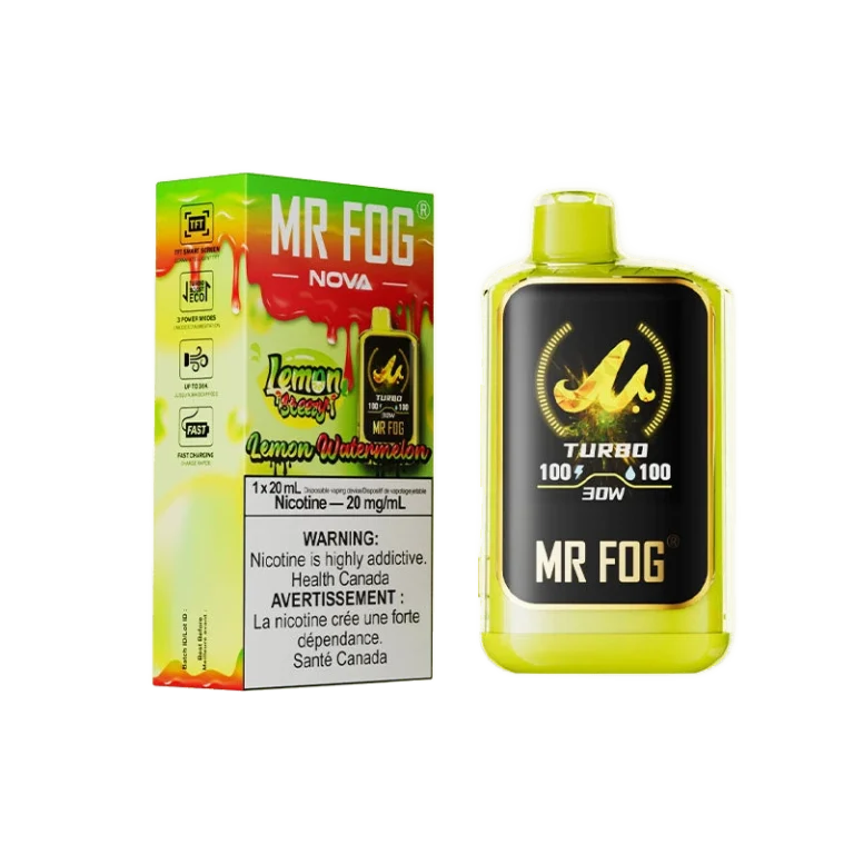Mr. Fog Nova 30K — Lemon Steezy Lemon Watermelon