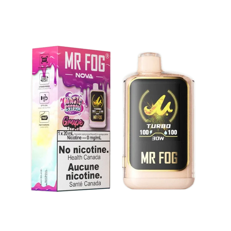 Mr. Fog Nova 30K - Magic Cotton Grape