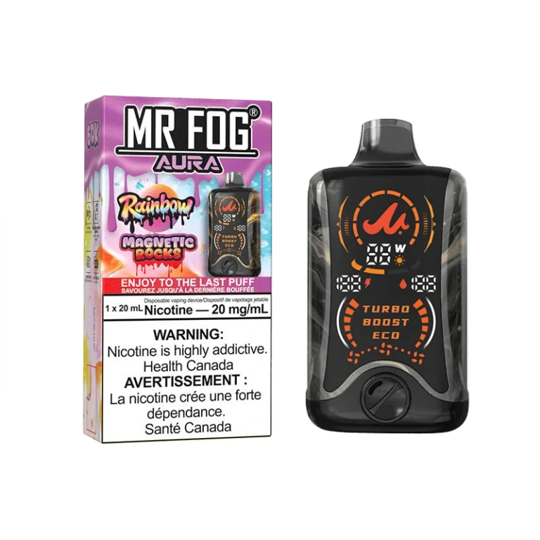 Mr. Fog Aura — Rainbow Steezy Magnetic Rocks
