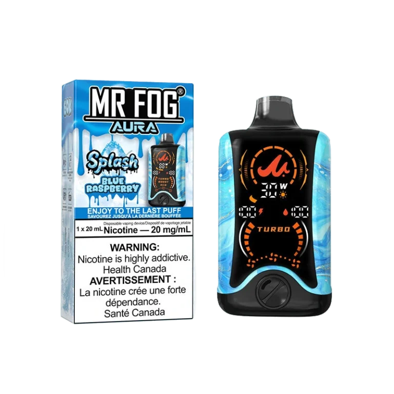 Mr. Fog Aura — Splash Blue Raspberry