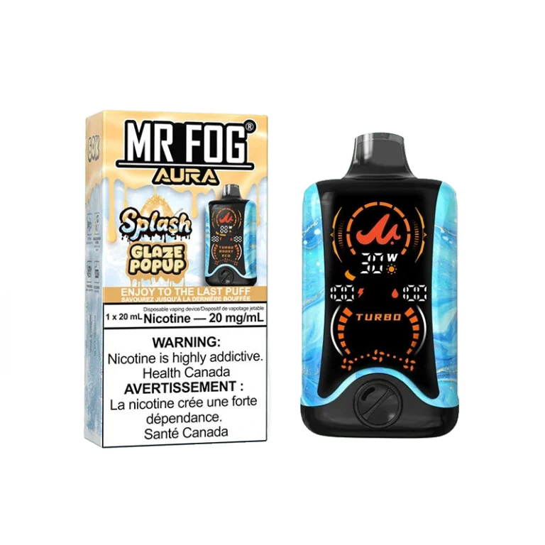 Mr. Fog Aura — Splash Glaze Popup