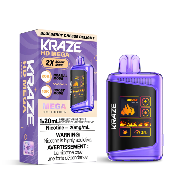 Kraze 20K — Blueberry Cheese Delight