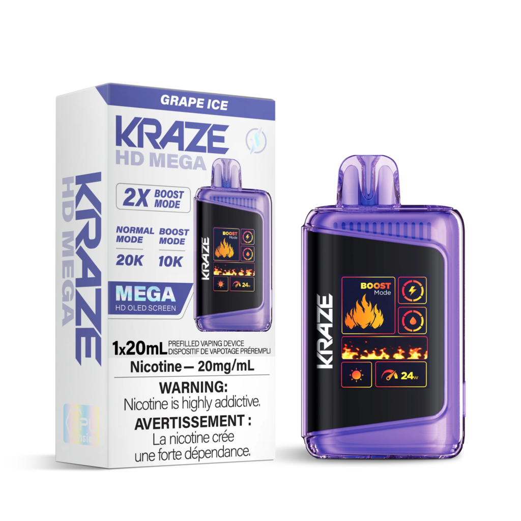 Kraze 20K — Grape Ice
