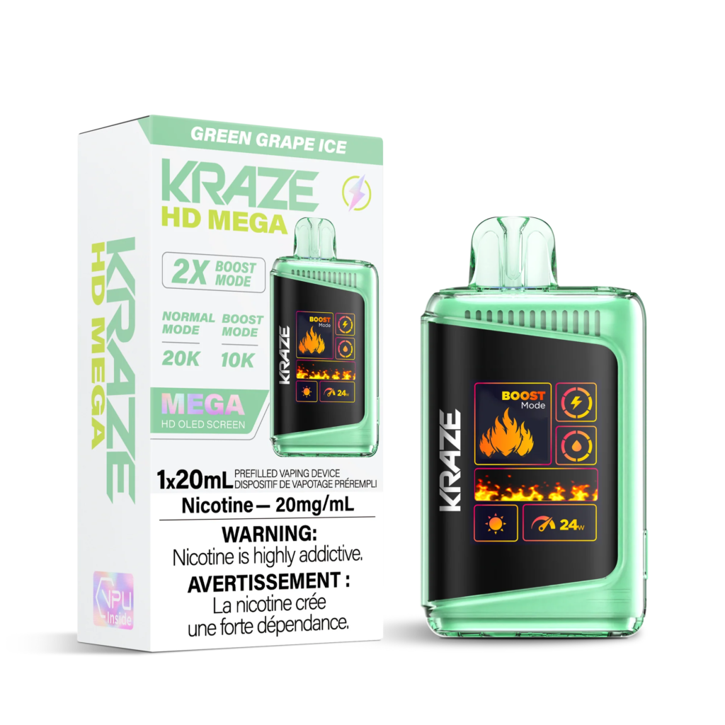 Kraze 20K — Green Grape Ice