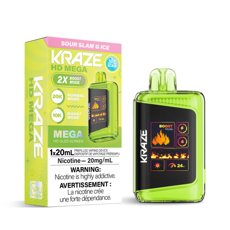 Kraze 20K — Sour Slam G Ice
