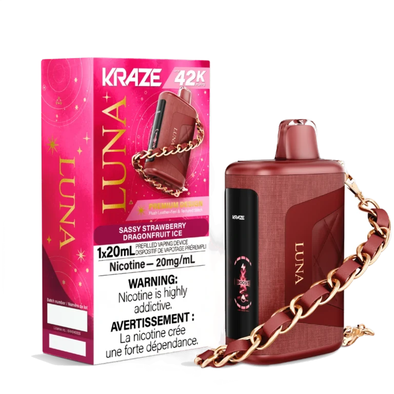 Kraze Luna - Sassy Strawberry Dragonfruit Ice