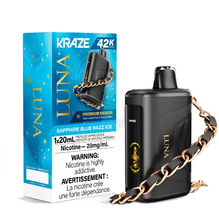 Kraze Luna - Sapphire Blue Razz Ice