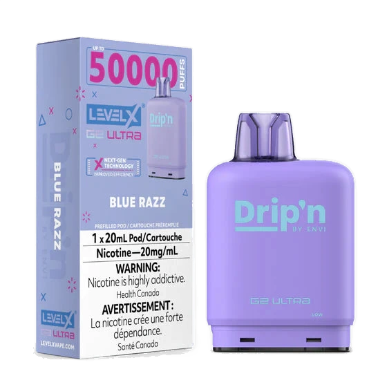 Level X G2 Ultra Drip'n Pod — Blue Razz