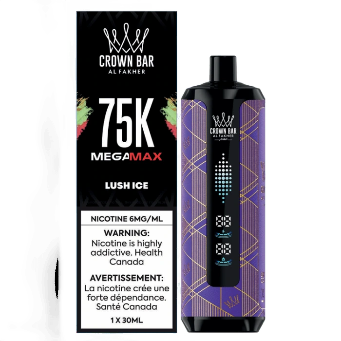 Crown Bar Mega Max 75k - Lush Ice