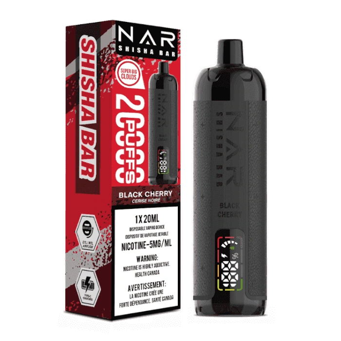 Nar Bar 20K — Black Cherry