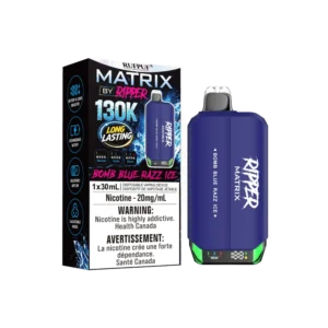 Ripper Matrix 130K — Bomb Blue Razz Ice