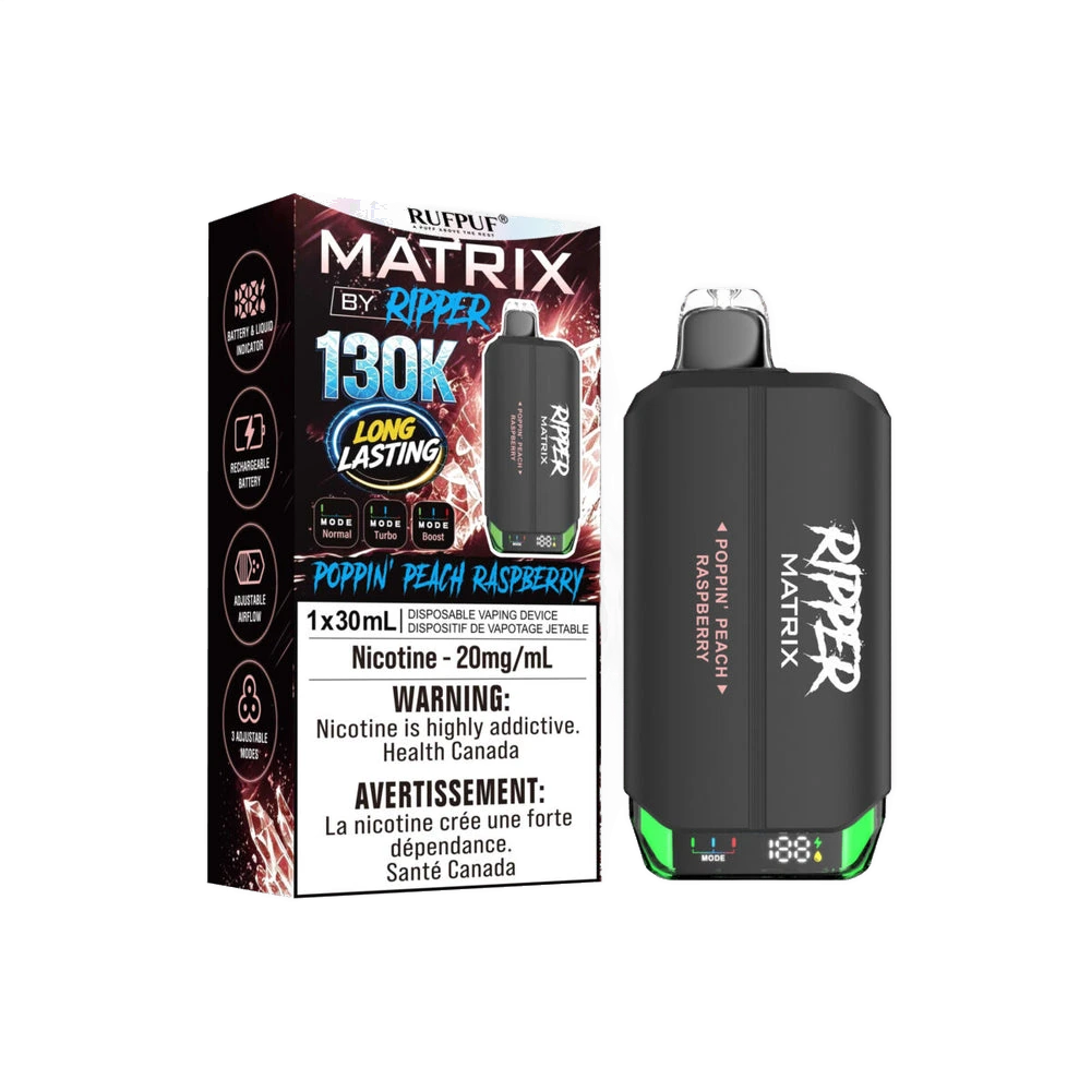 Ripper Matrix 130K — Poppin' Peach Raspberry