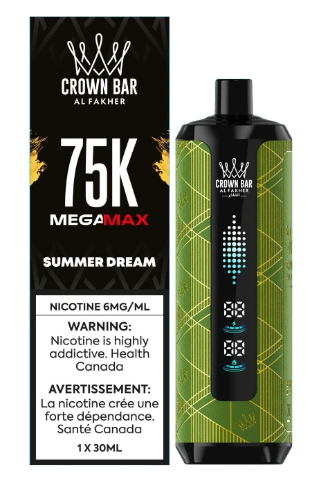 Crown Bar Mega Max 75k - Summer Dream