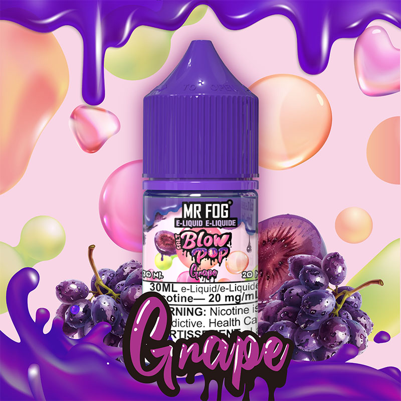 Mr. Fog Blow Pop 30mL — Grape