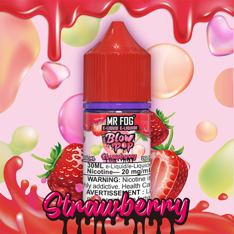Mr. Fog Blow Pop 30mL — Strawberry