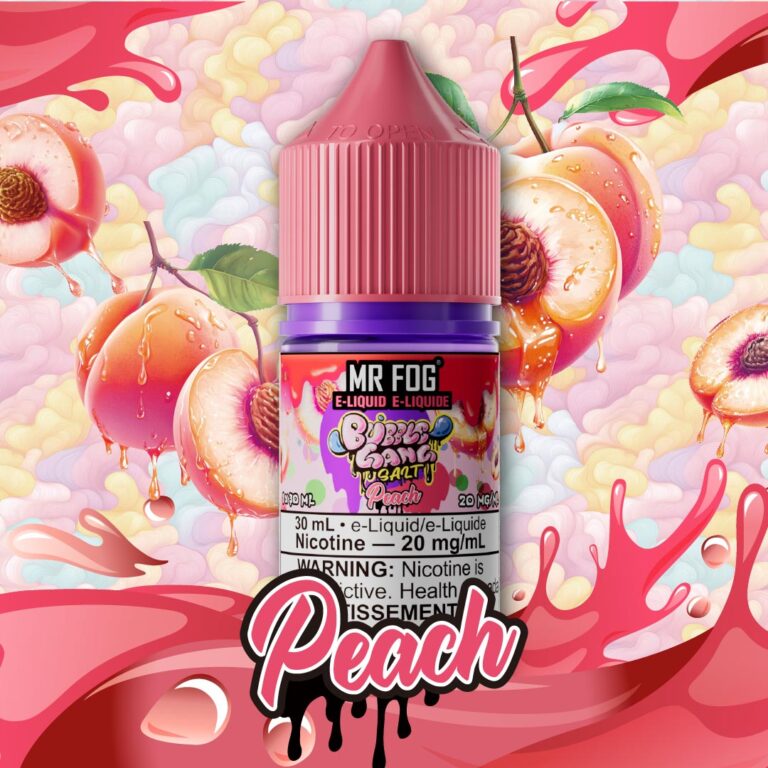 Mr. Fog Bubble Gang 30mL — Peach