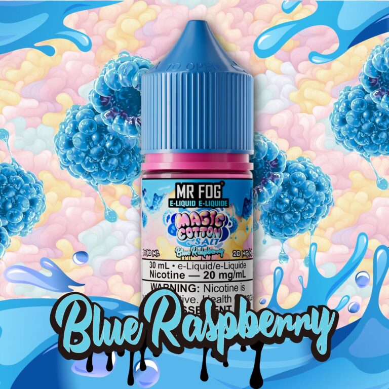 Mr. Fog Magic Cotton 30mL — Blue Raspberry