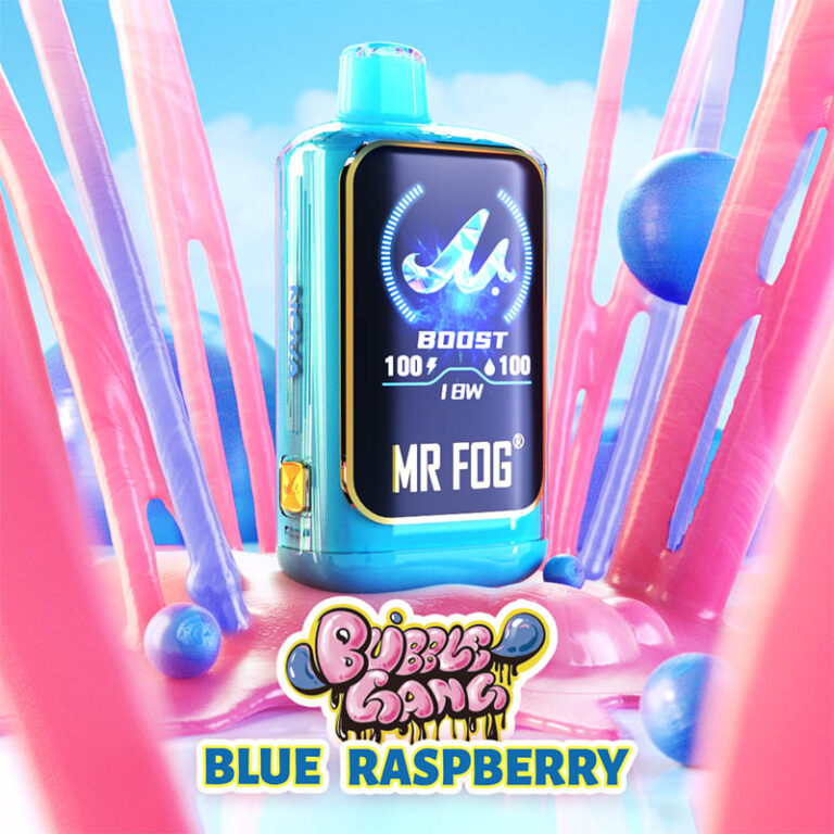 Mr. Fog Nova 30K — Bubble Gang Blue Raspberry
