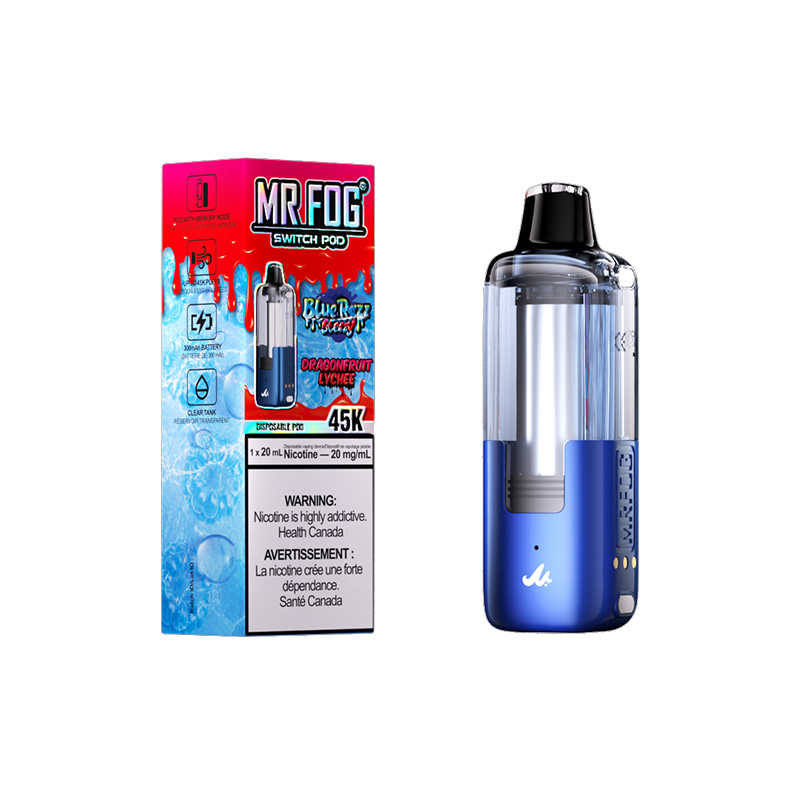 Mr. Fog Switch Pod — Blue Razz Steezy Dragonfruit Lychee