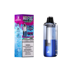 Mr. Fog Switch Pod — Blue Razz Steezy Grape