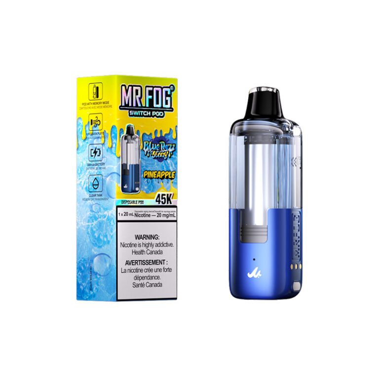 Mr. Fog Switch Pod — Blue Razz Steezy Pineapple