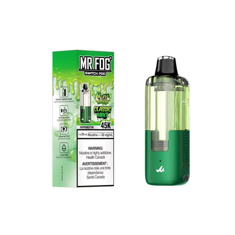 Mr. Fog Switch Pod — Mint Steezy Classic Mint