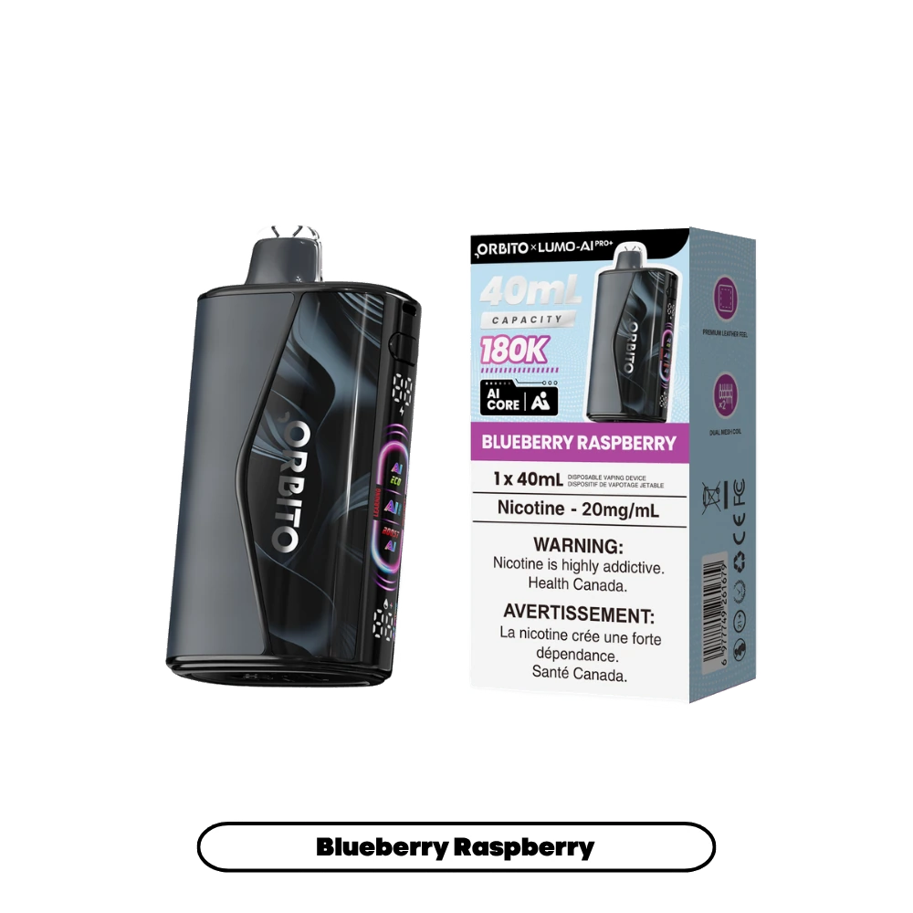 Orbito Capacity 180K — Blueberry Raspberry