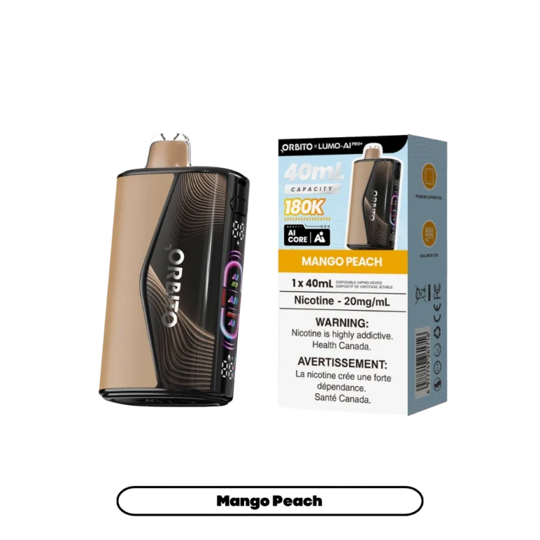 Orbito Capacity 180K — Mango Peach