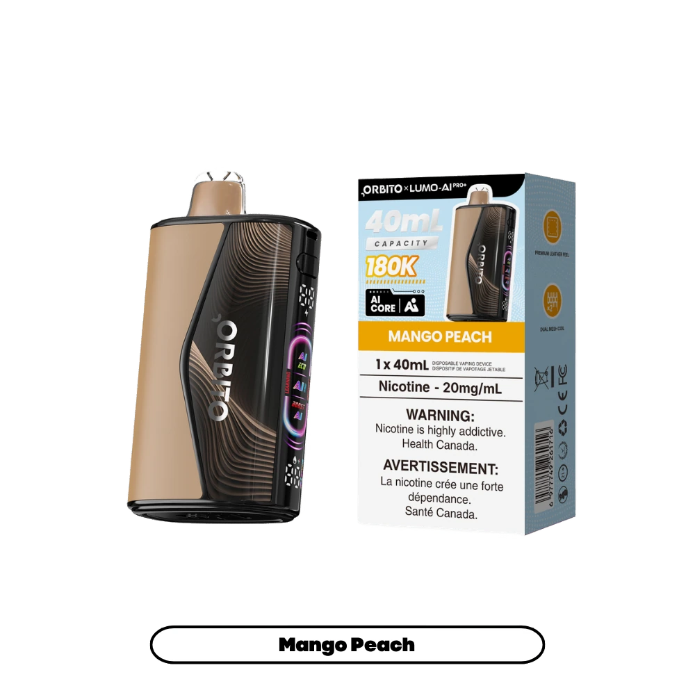 Orbito Capacity 180K — Mango Peach