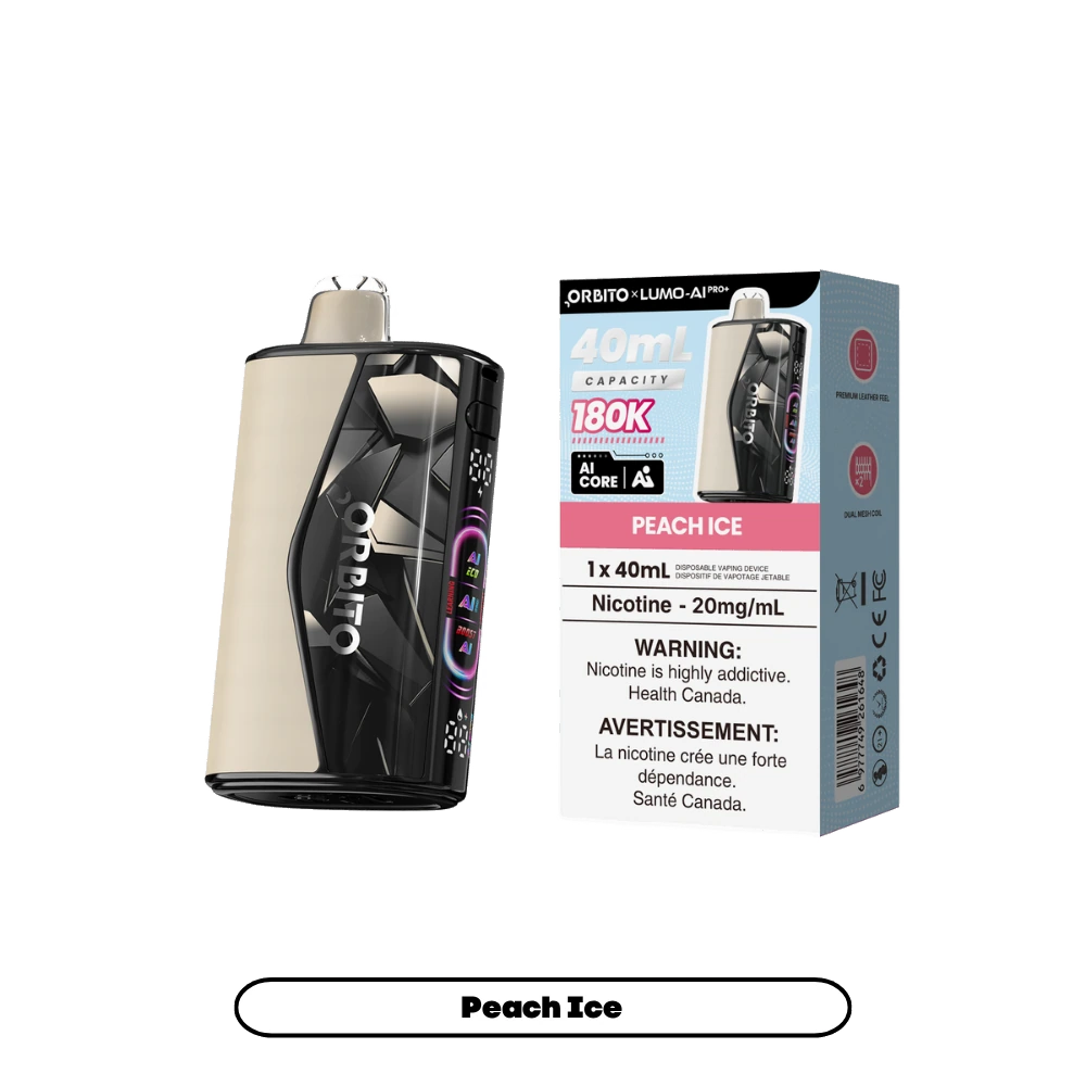 Orbito Capacity 180K — Peach Ice