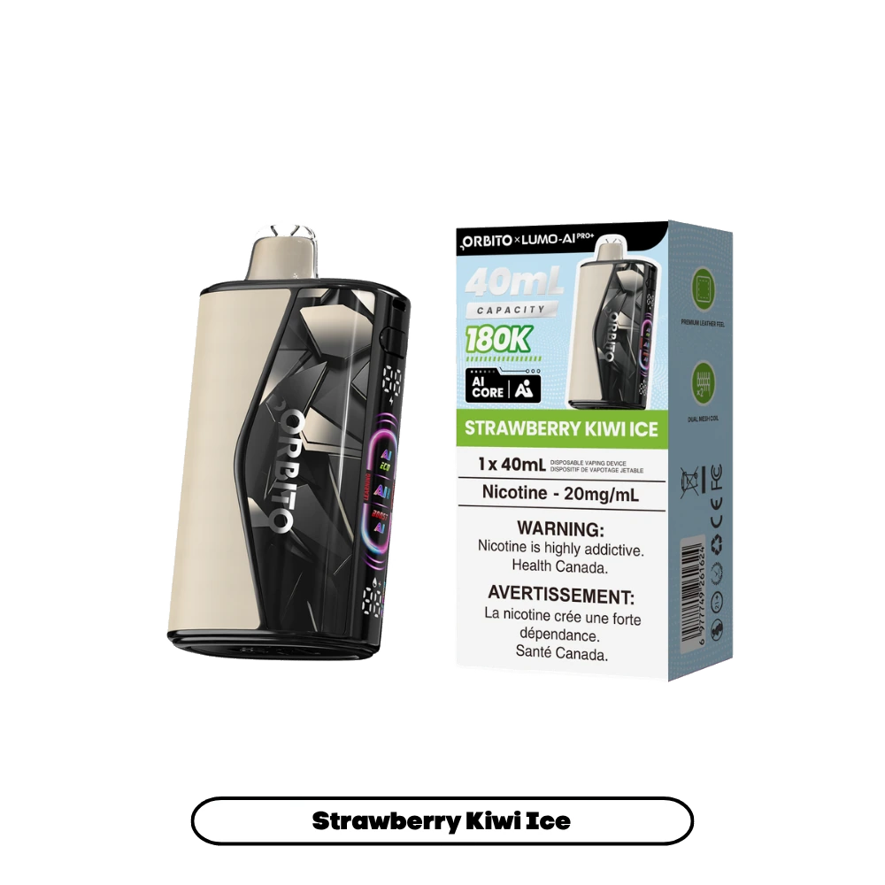 Orbito Capacity 180K — Strawberry Kiwi Ice