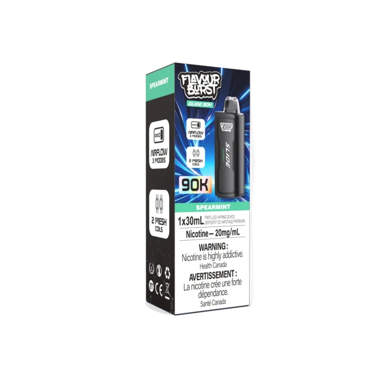 Flavour Burst Slide 90K Pod — Spearmint